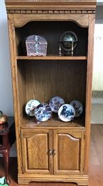 Harden Oak wall bookcase (pair)