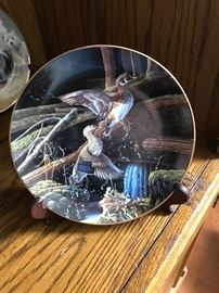 Knowles "Skyward" duck plate by Michael Budden