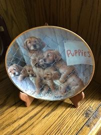 A.S.C.P.A. "Adopt a Puppy" plate ltd. ed.