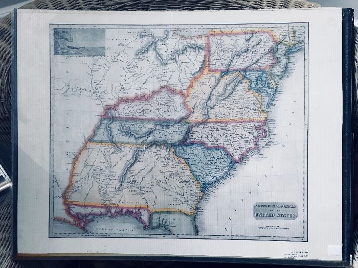 Southern Provinces of U. S., 1820