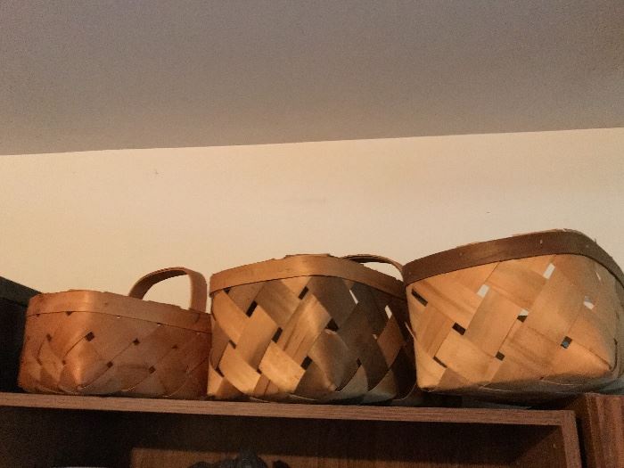 Vintage fruit baskets