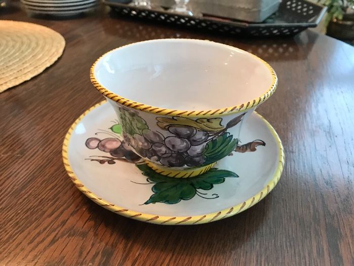 Cup & Saucer made in Italy