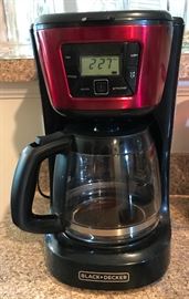 Black & Decker 12 cup Programmable Coffee Maker