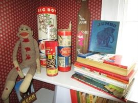 Child's toys & books