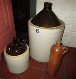 Stoneware jugs
