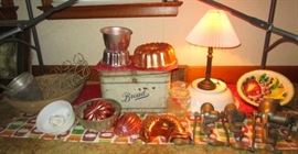 Vintage kitchen collectibles