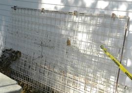 Metal Grating For Vines