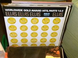 100's  of Albums & 45's