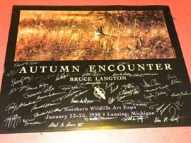 Artist Signed Poster