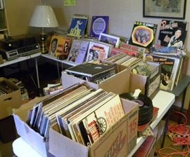 100's of LP Records