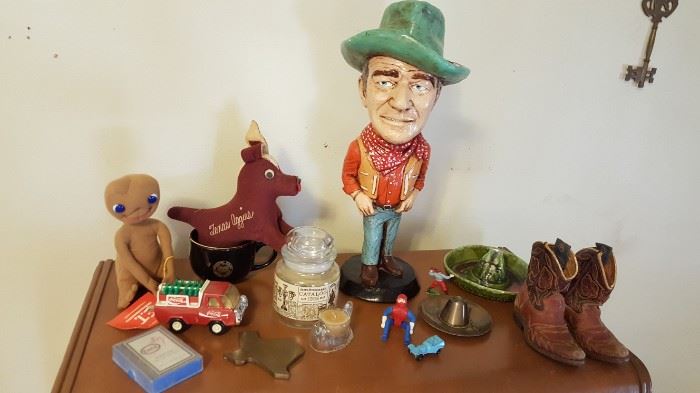 Vintage toys & collectibles; ACME leather baby boots