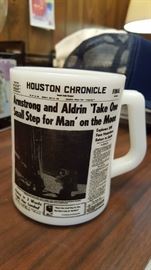 Houston Chronicle Fire King mug