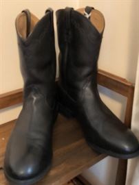 Ariat Black Leather Men’s Boots