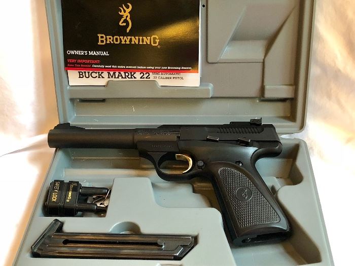 Browning Buck Mark 22 Calb Semi Auto Pistol