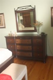 DRESSER WITH MIRROR