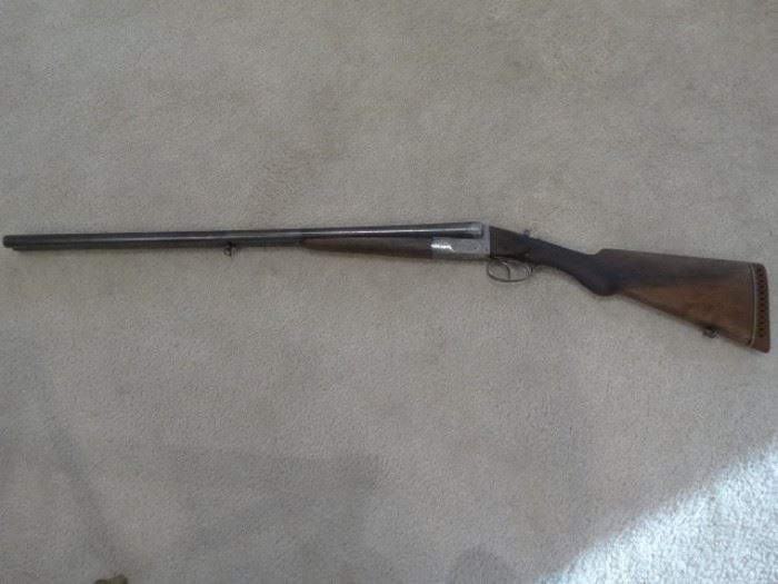 French 20 gauge double barrel