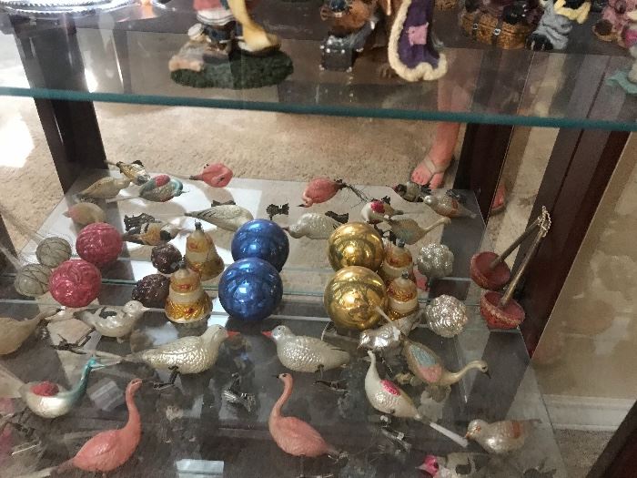 Antique Glass ornaments
