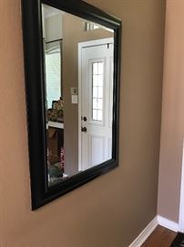 Black Framed Mirror