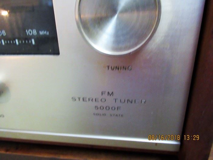 sony stereo tuner 5000 F