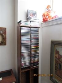 selection of cd's