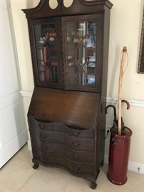 Antique Secretary Book Case
