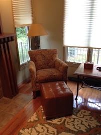 Chair and Ottoman