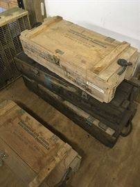 Military Ammo boxes