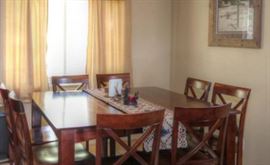 Dining Table with Seating for 8