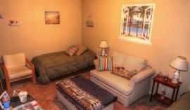 Pull out loveseat sofa, Pair of Twin Beds