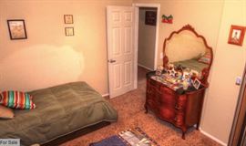 Antique dresser with mirror