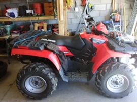Polaris Sportsman 700 EFI ATV, only 47 miles on it, kept at the vacation house. Like new (2007), never used off road, just plowing the driveway. With Ramps included. Also available: Snow Plow, Winch, Trailer Hitch.