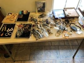 Costume Bracelets, Earrings & Watches...
