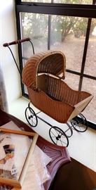 Antique Child's Baby Stroller