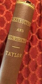 Destruction and Reconstruction: Personal Experiences of the Late War by Richard Taylor - 1879