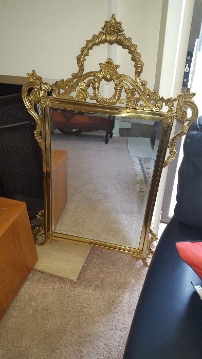  Several mirrors around the house