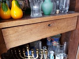 1800's  Armoire... 60 W x 103 L x 23 D