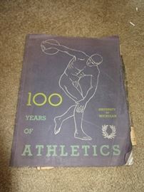 100 Years of Michigan athletics 1837 to 1937