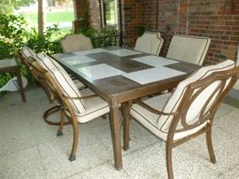 Great patio furniture..cushions could use cleaning though