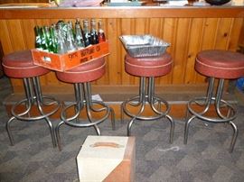 Vintage Bar Stools & BAR