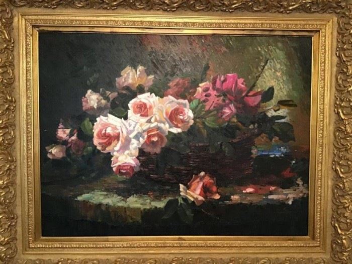 Oil on Canvas by Richmond           http://www.ctonlineauctions.com/detail.asp?id=747792