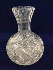  Cut Crystal Carafe II      http://www.ctonlineauctions.com/detail.asp?id=747931