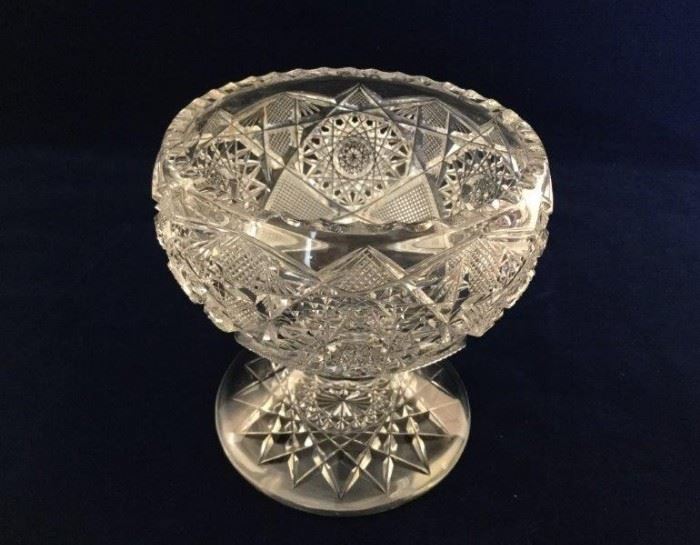  Antique Cut Crystal Compote     http://www.ctonlineauctions.com/detail.asp?id=747933