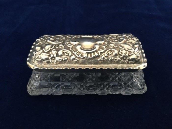  Cut Crystal Pin Box      http://www.ctonlineauctions.com/detail.asp?id=747946