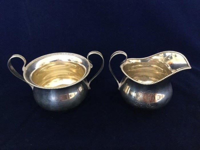 Sterling Sugar and Creamer      http://www.ctonlineauctions.com/detail.asp?id=748032