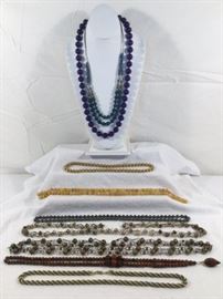  9 Pc Necklace & Bracelet Collection      http://www.ctonlineauctions.com/detail.asp?id=748118