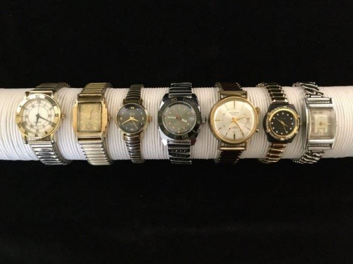 Seven Vintage Watches           http://www.ctonlineauctions.com/detail.asp?id=748145