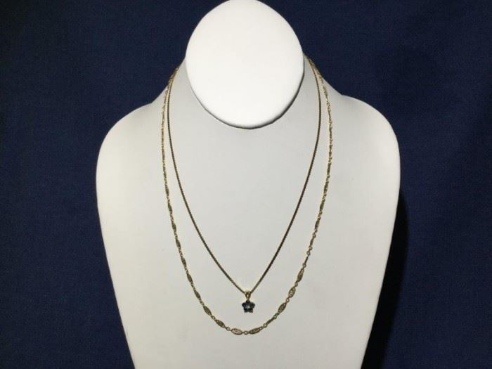 Gold Chain Necklaces http://www.ctonlineauctions.com/detail.asp?id=748154