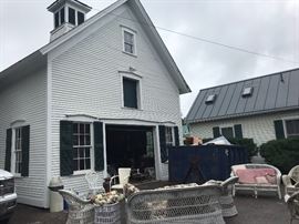 The sale will be held in the gatehouse barn!