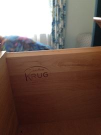 Solid wood made by Krug of Canada!