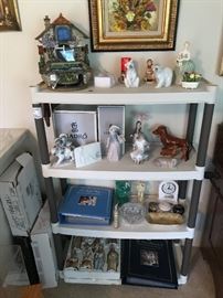 Llardo and Royal Doulton pieces. There are also collectibles from the Royal Family!